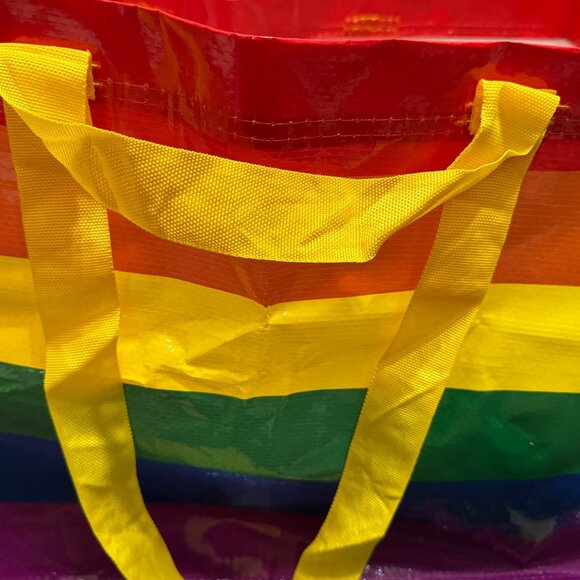 IKEA Storstomma Rainbow, Reuseable Large Shopping Bag, 104.832.10 Multi-Color - Picture 7 of 12